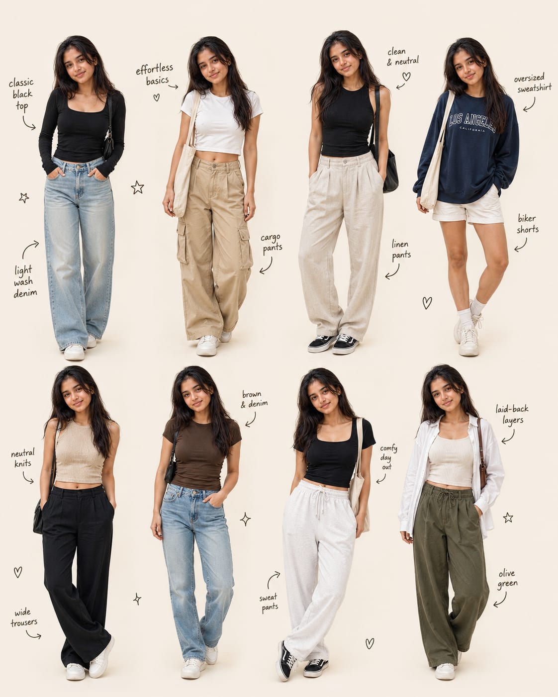 8-Look Fashion Collage