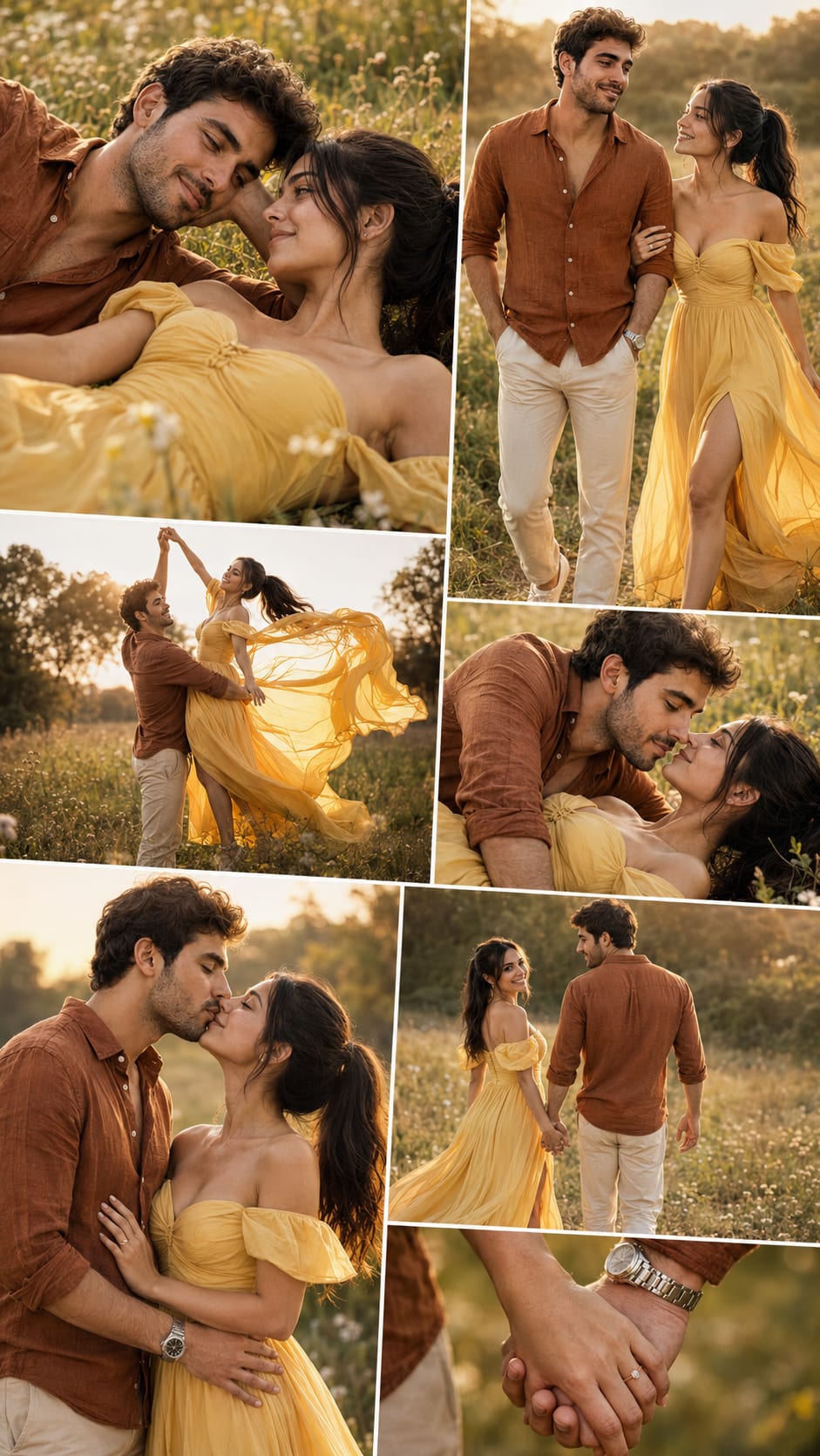 Pre-Wedding Photoshoot (Sunlit Meadow)