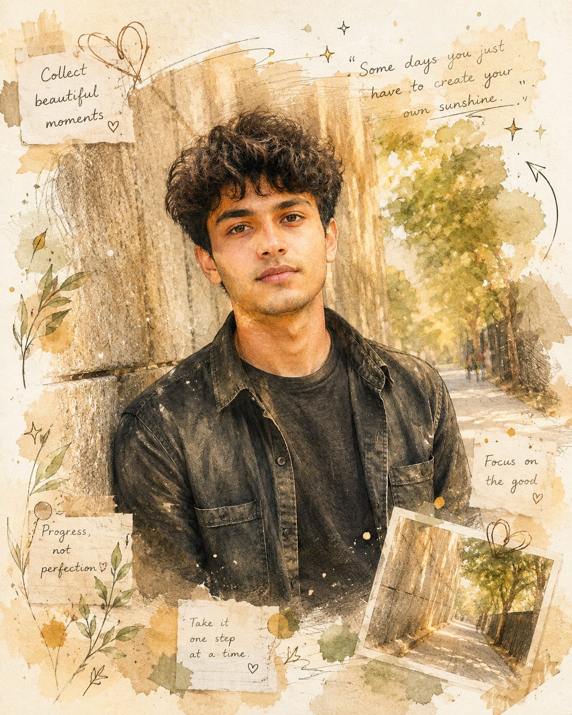 Cozy Storybook Watercolor — Anime AI prompt example