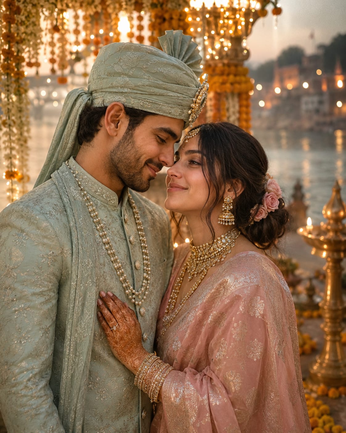 PicSzn AI prompt example: Indian Wedding Cinematic