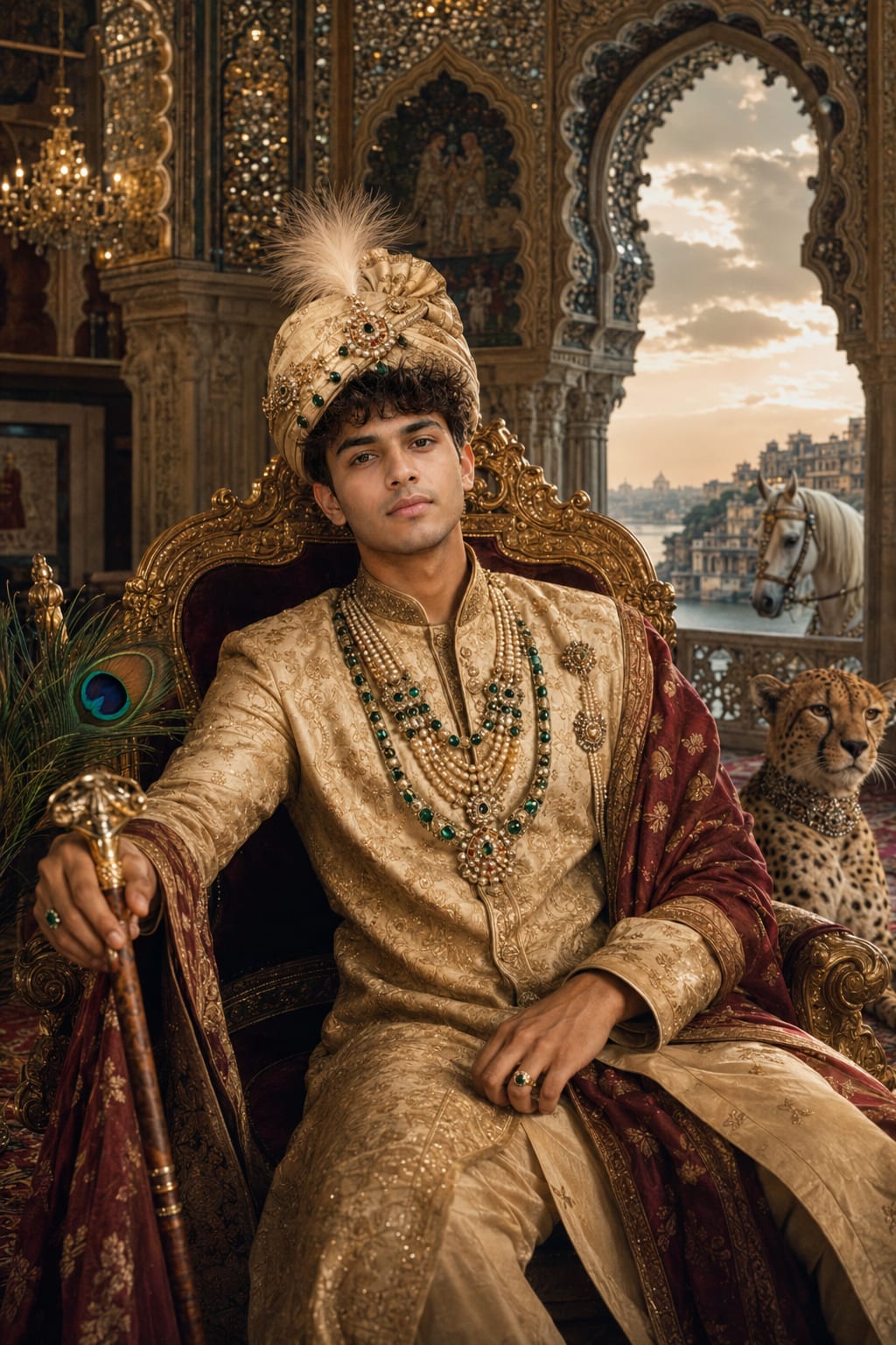 Royal Indian Heritage — Indian AI prompt example