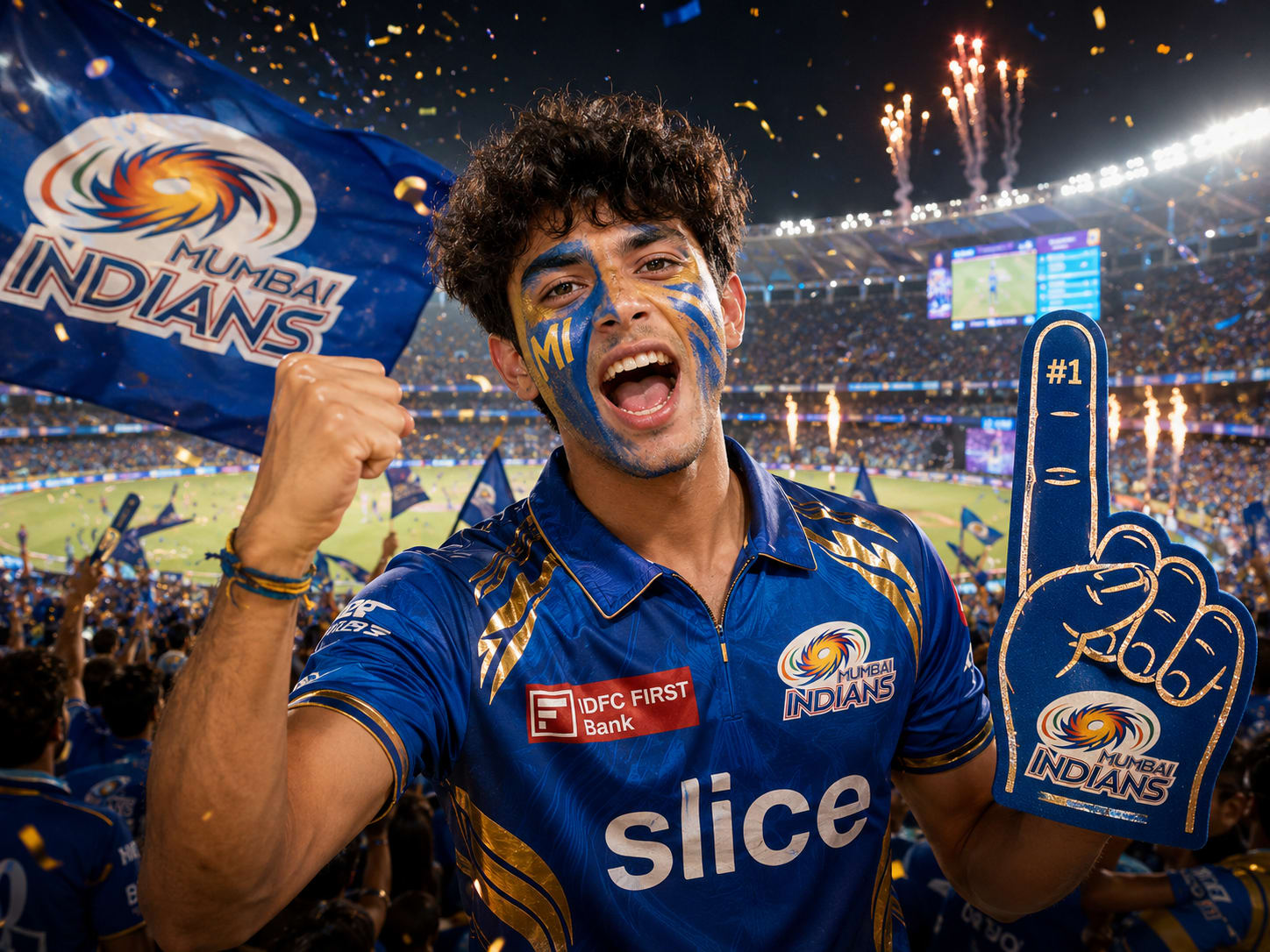 IPL Fan Edit — Indian AI prompt example
