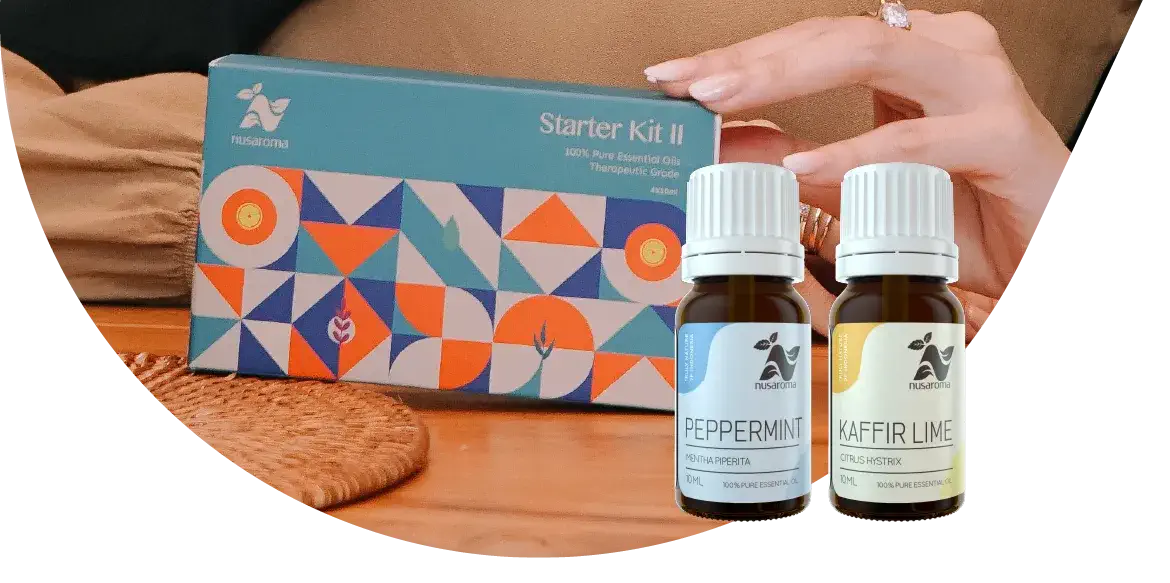 family essentials set nusaroma essential oils