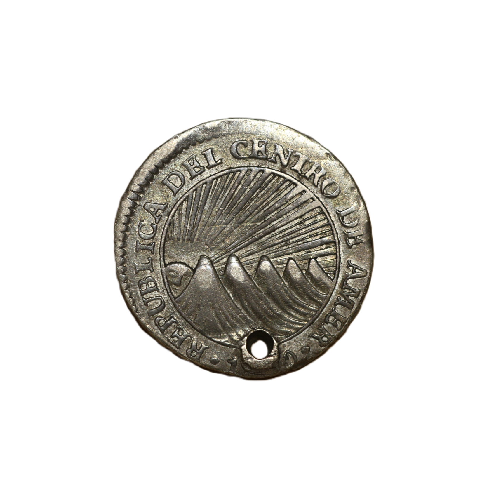 1 real 1830 Federal Republic of Central America