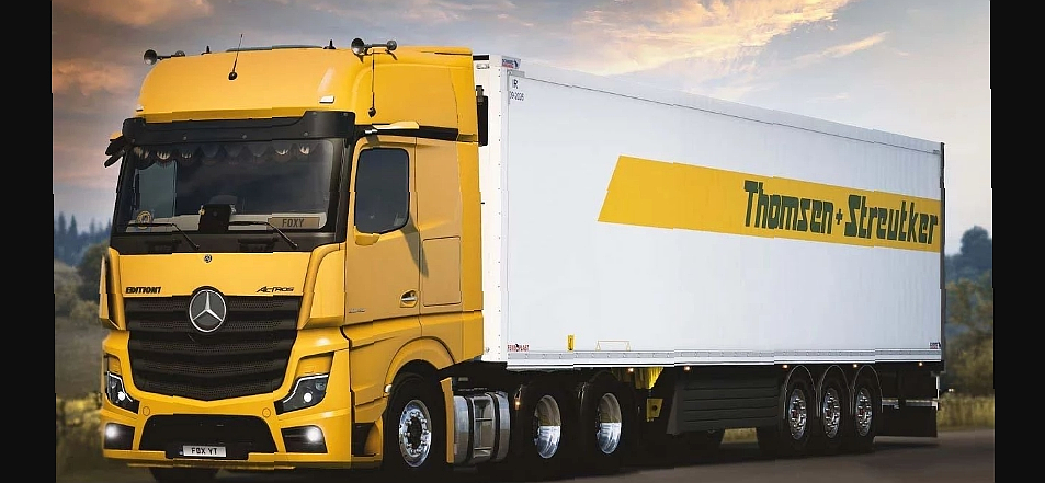 МОД Mercedes Benz New Actros 2019 v2.2 ДЛЯ EURO TRUCK SIMULATOR 2