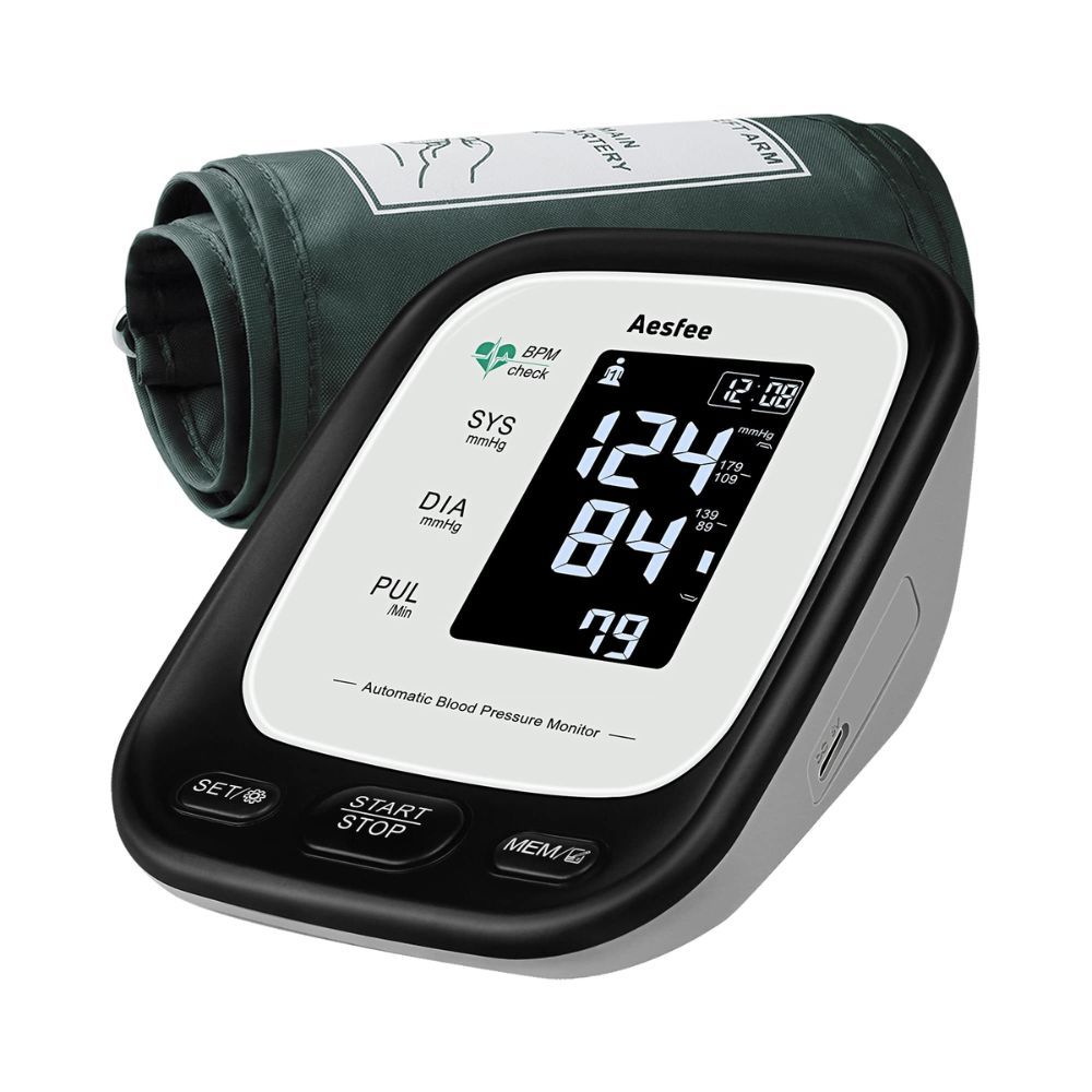 Aesfee Upper Arm Blood Pressure Monitor