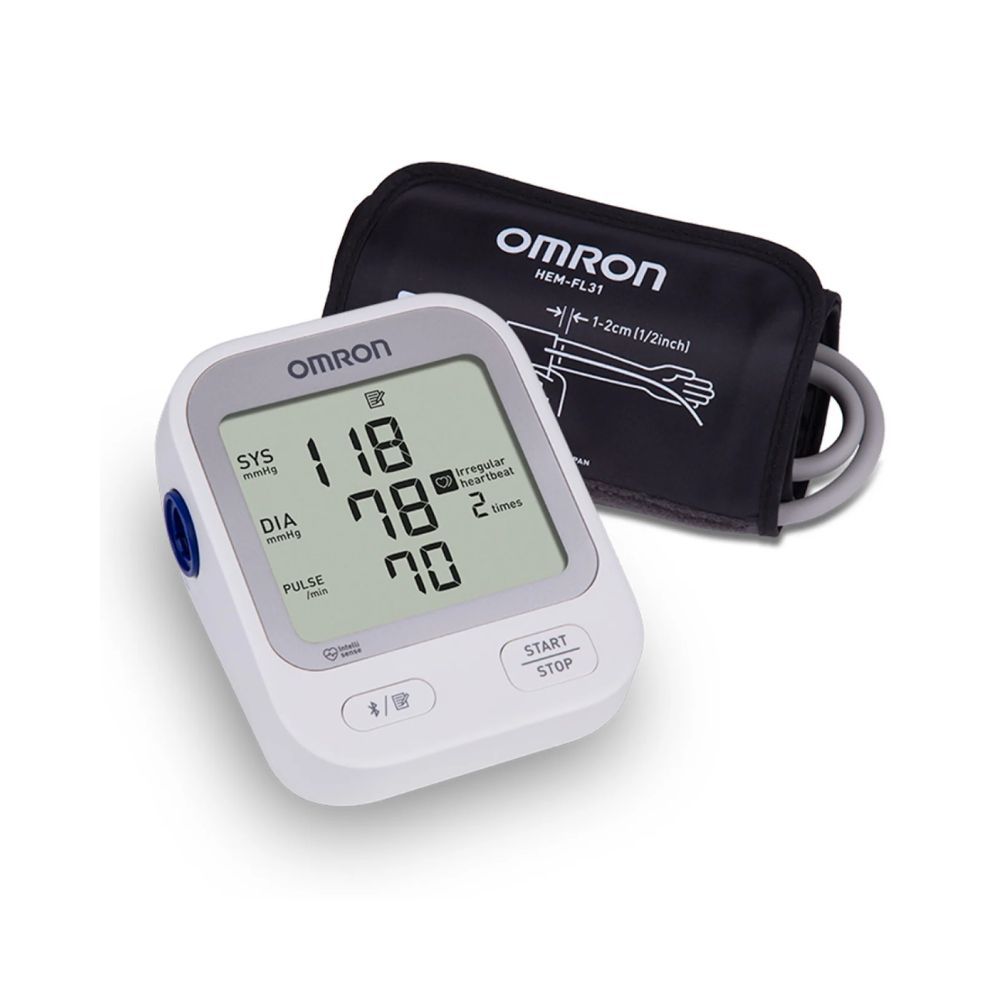 Omron Silver Blood Pressure Monitor