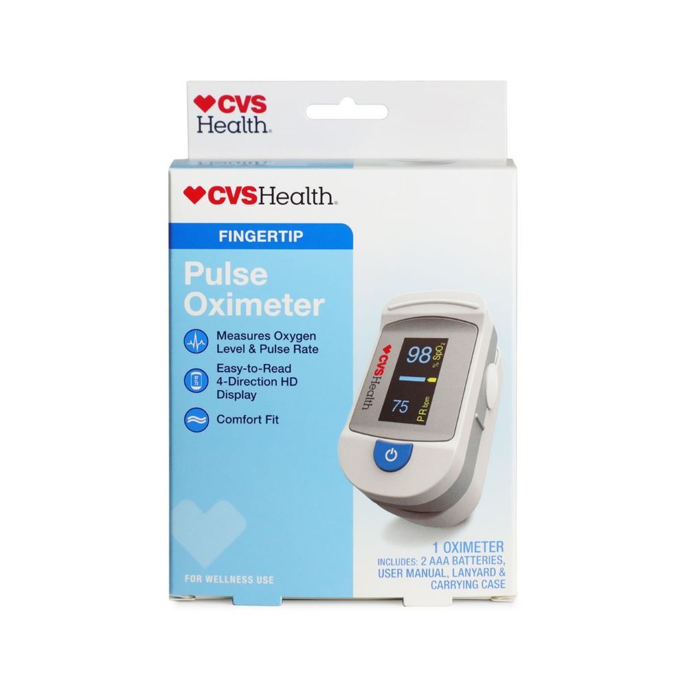 CVS Health Fingertip Pulse Oximeter