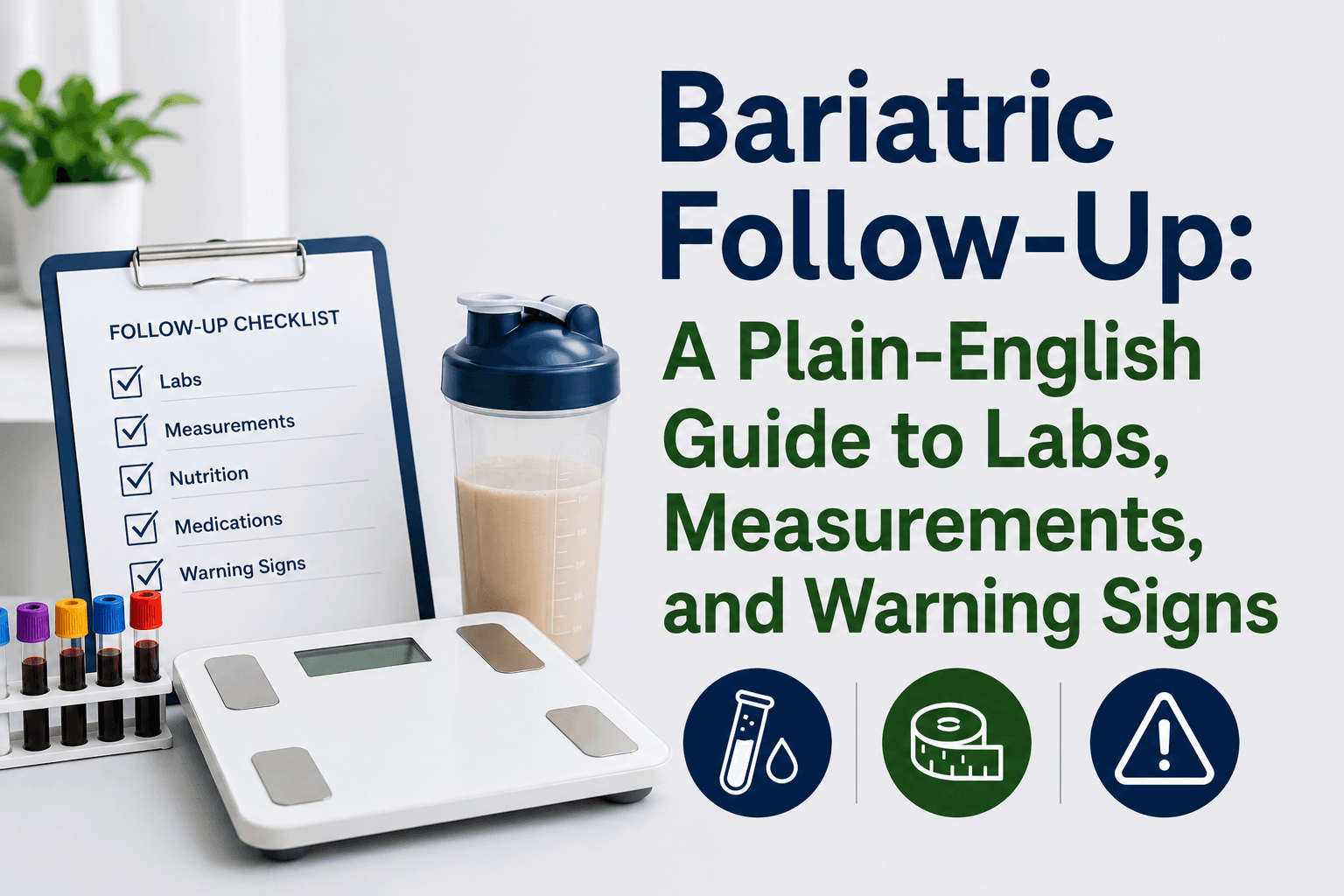 Bariatric Follow-Up: A Plain-English Guide to Labs, Measurements, and Warning Signs