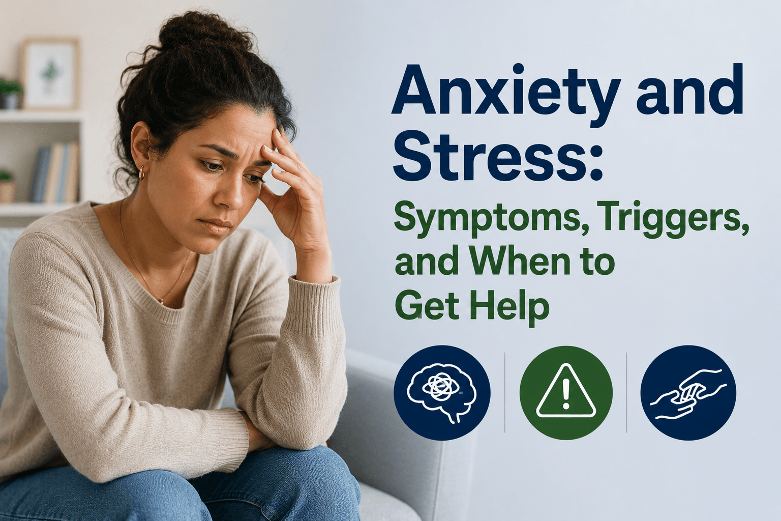 Anxiety and Stress: Symptoms, Triggers, and When to Get Help