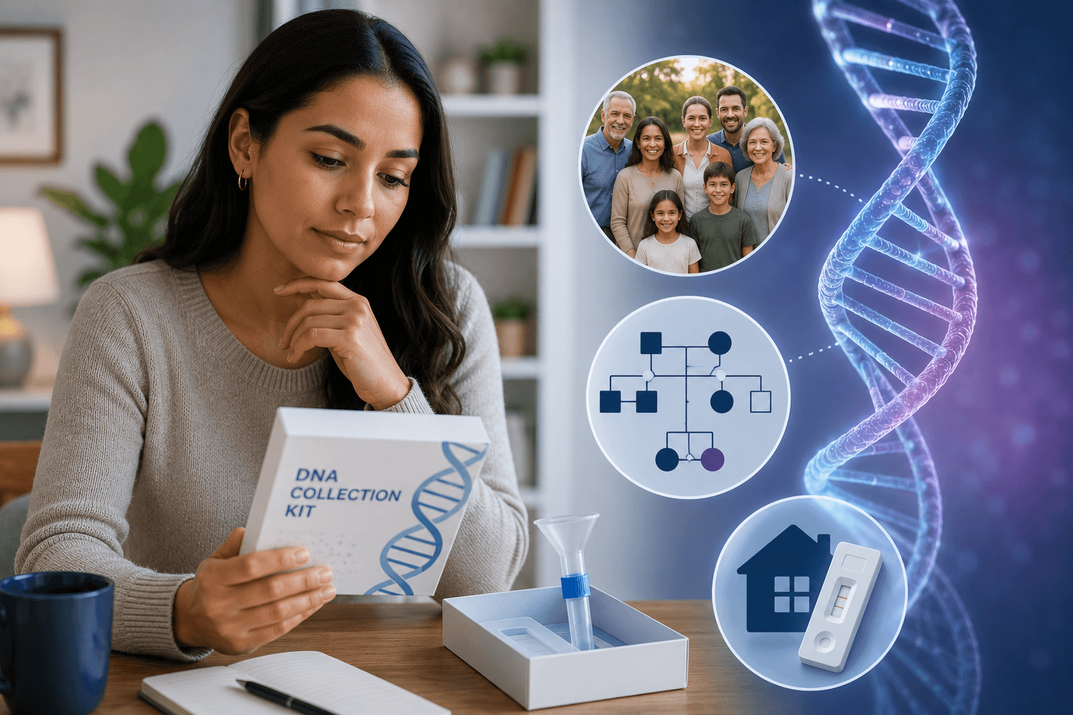 Genetic Disease Risk: What Family History and At-Home Tests Can Tell You