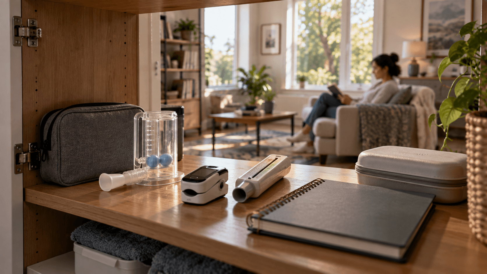 Breathing Trainers and Pulse Oximeters for Asthma: What Features Matter for Home Monitoring