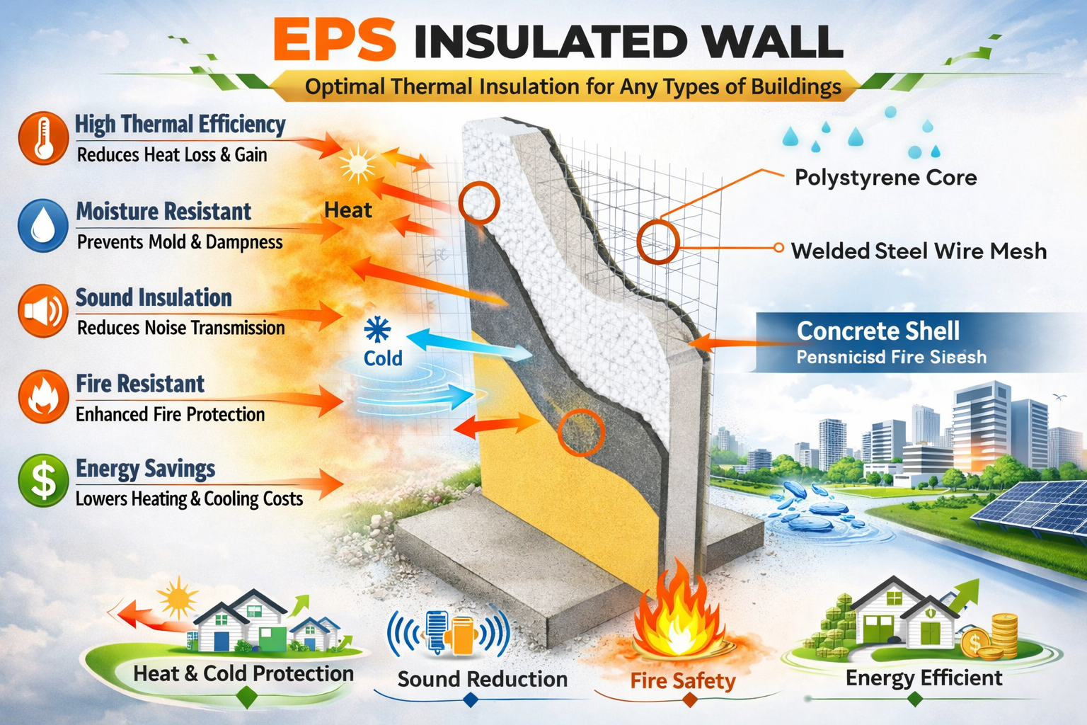 Thermal Insulated Walling Solution