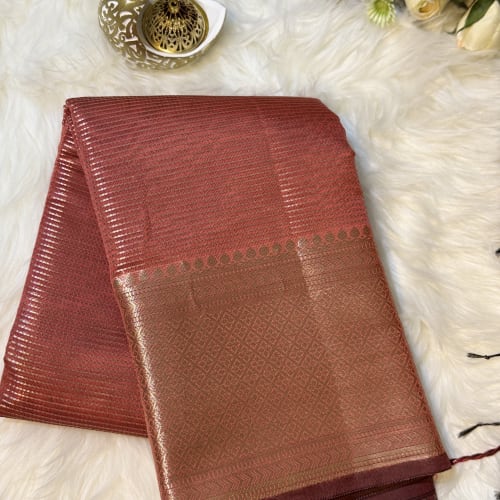 COTTON HAND WOVEN PEACH