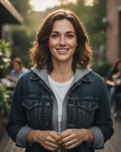 Casual outfit style for AI influencer generator