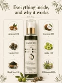 Ayroil Nourishing Hair Oil - 180ml view 4