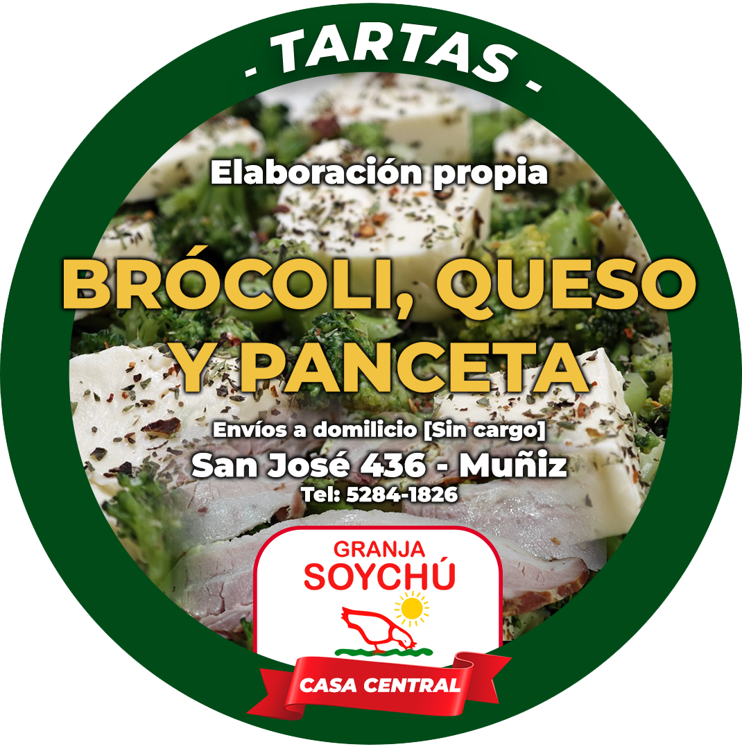 Picada de brócoli, queso y panceta