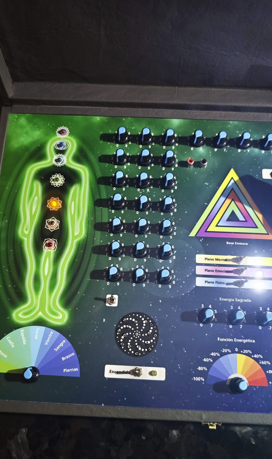 Máquina de radiónica mixta 1