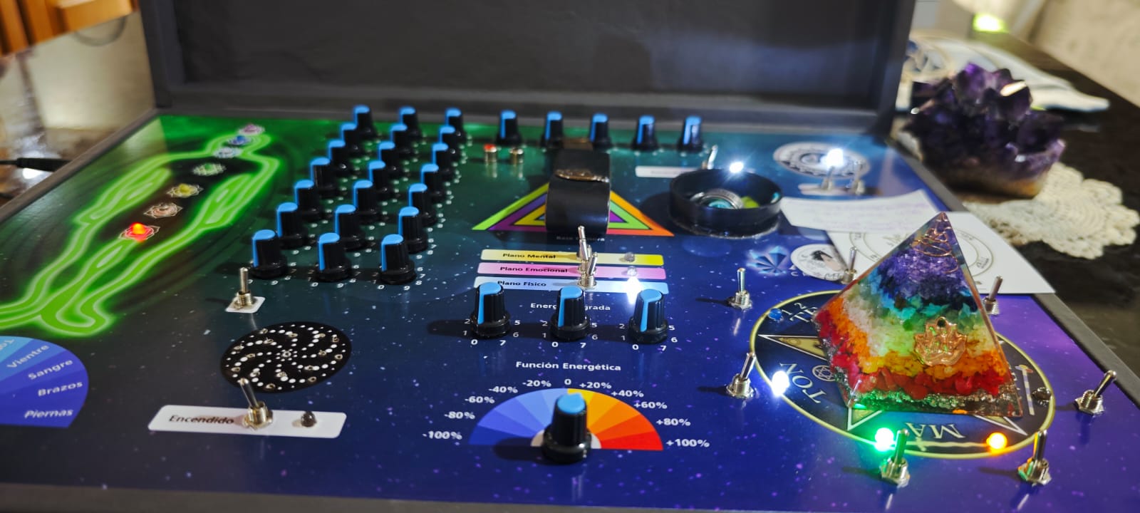 Máquina de radiónica mixta 4