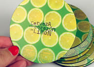 Posavasos lenticulares 3D para merchandising