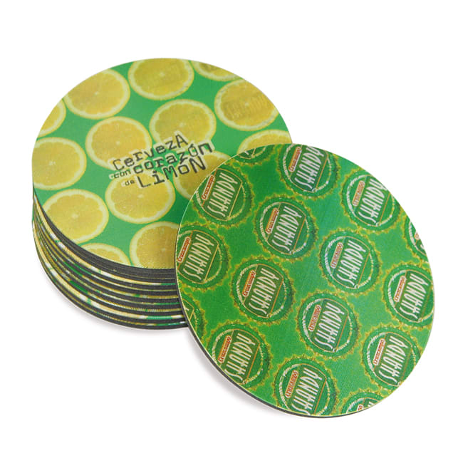 Posavasos lenticulares 3D para merchandising