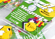 Imanes publicitarios coleccionables y sets