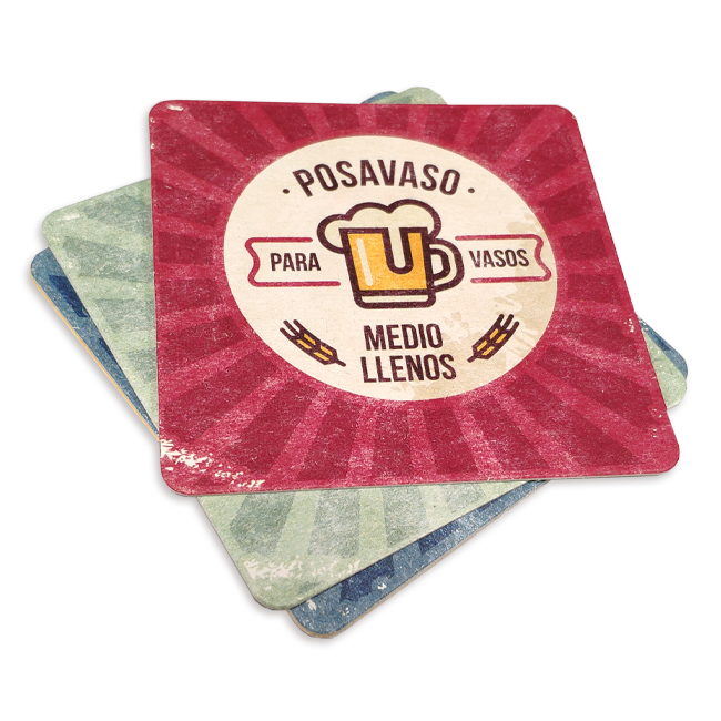 POSAVASOS DE CARTÓN