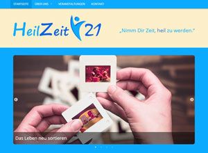 Screenshot HeilZeit21.com