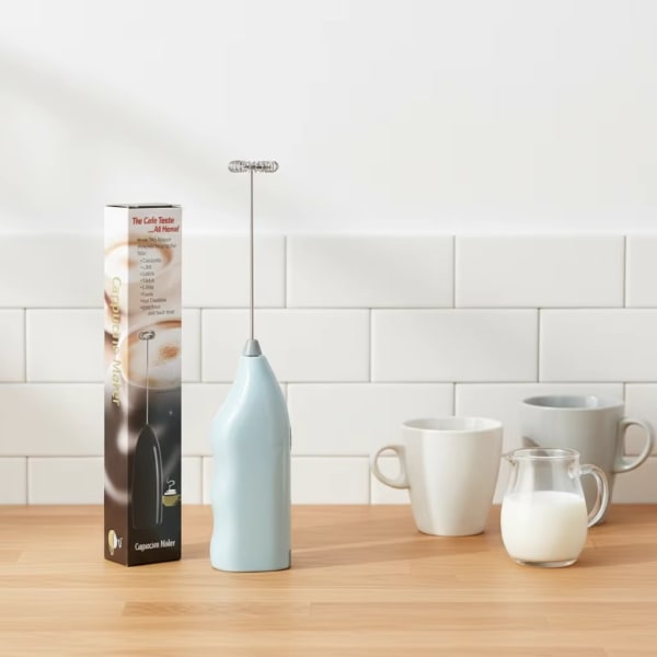 Mini handheld electric milk frother