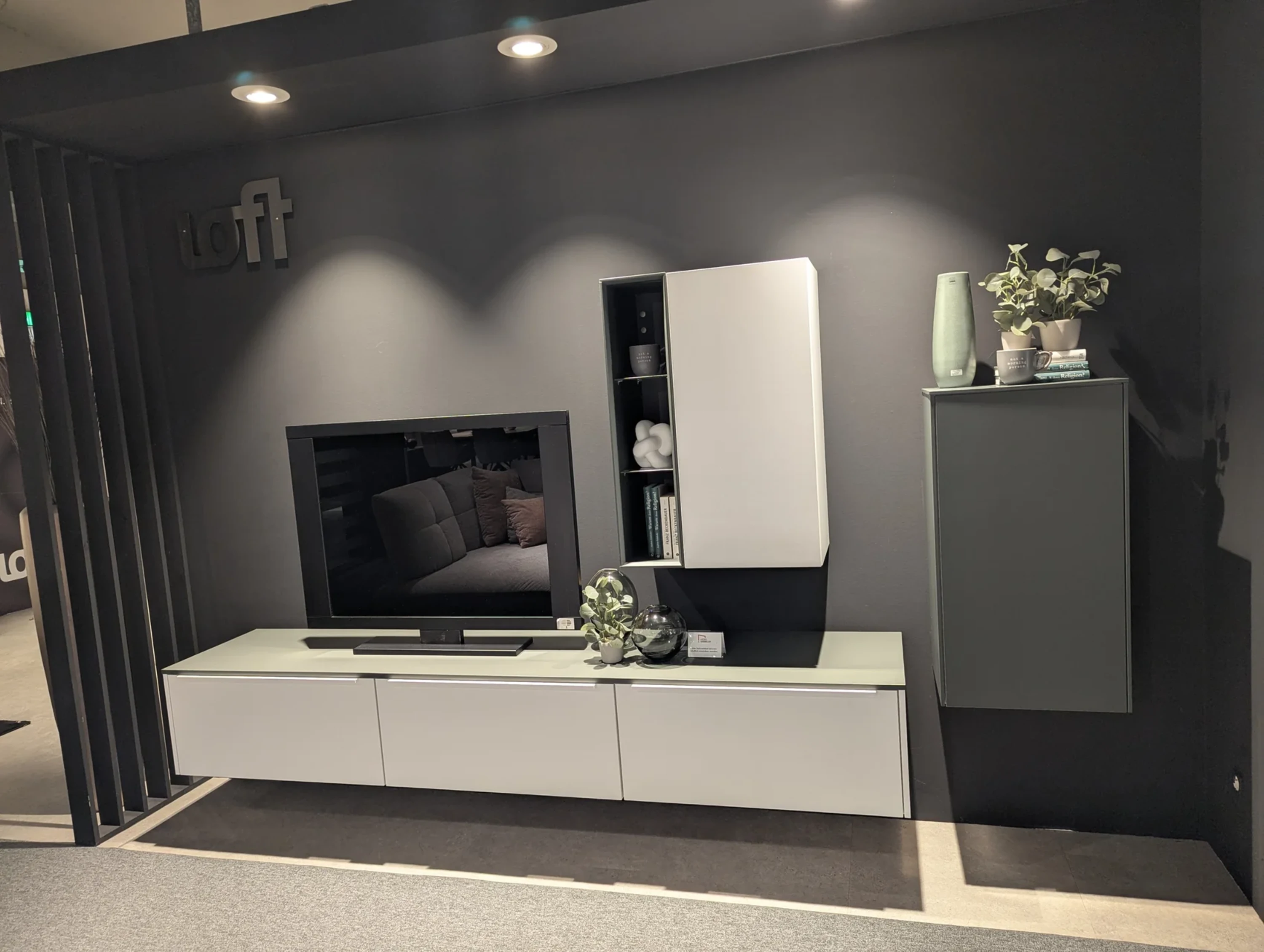 Wohnkombination Alpinweiß ultramatt