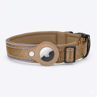 Collar con Airtag de colores