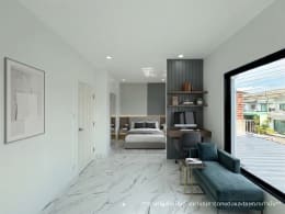 ทาวน์เฮาส์หลังริม พฤกษา 40 บ้านเลขที่ 55/469 ภาพที่ 9