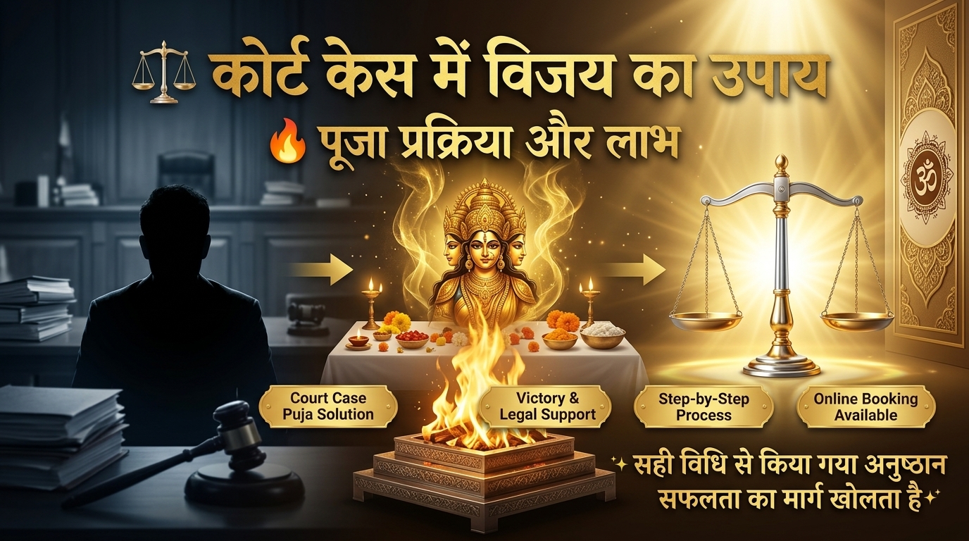 Maa Baglamukhi Puja for Court Case Victory – Process & Benefits