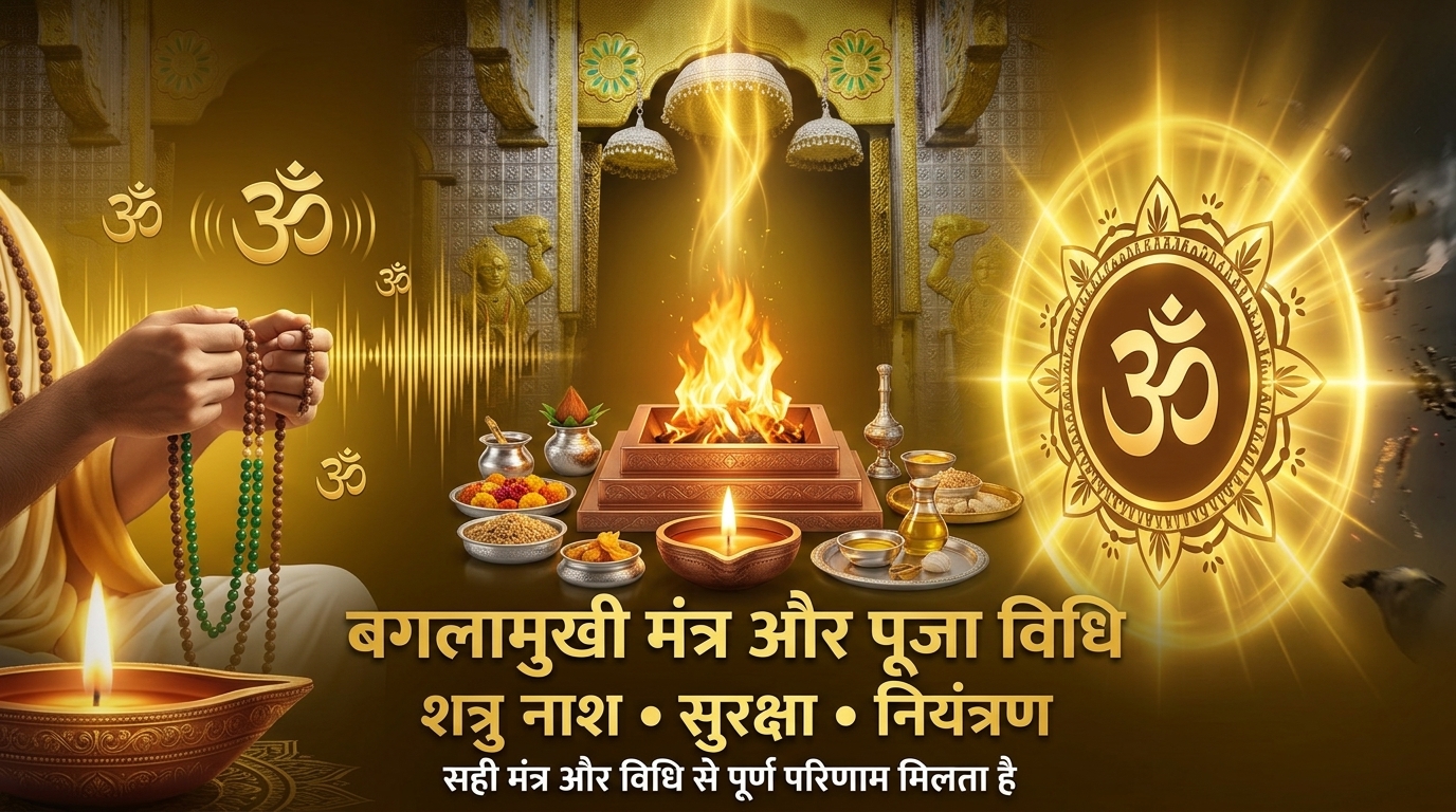 Baglamukhi Mantra & Puja Vidhi – Complete Guide for Enemy Destruction