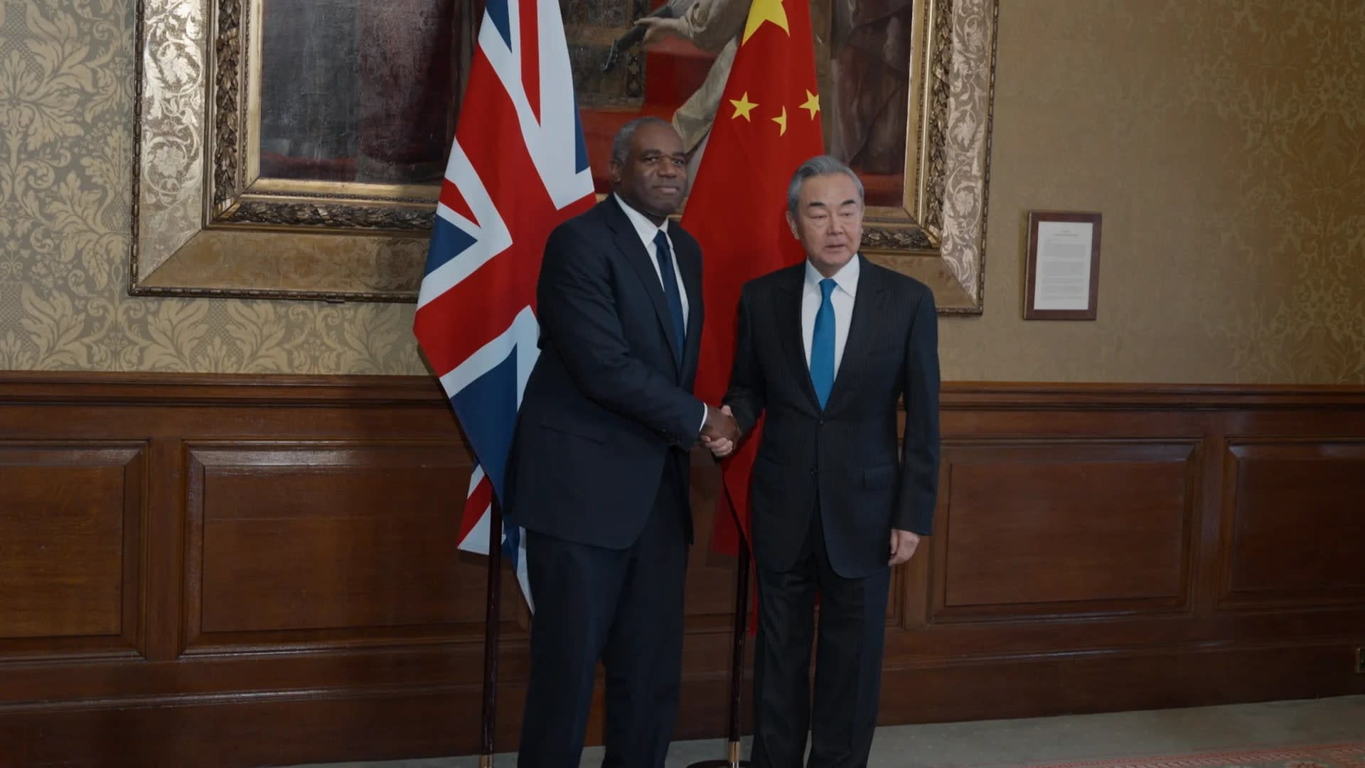 Wang Yi and David Lammy Bilateral  - Image 2