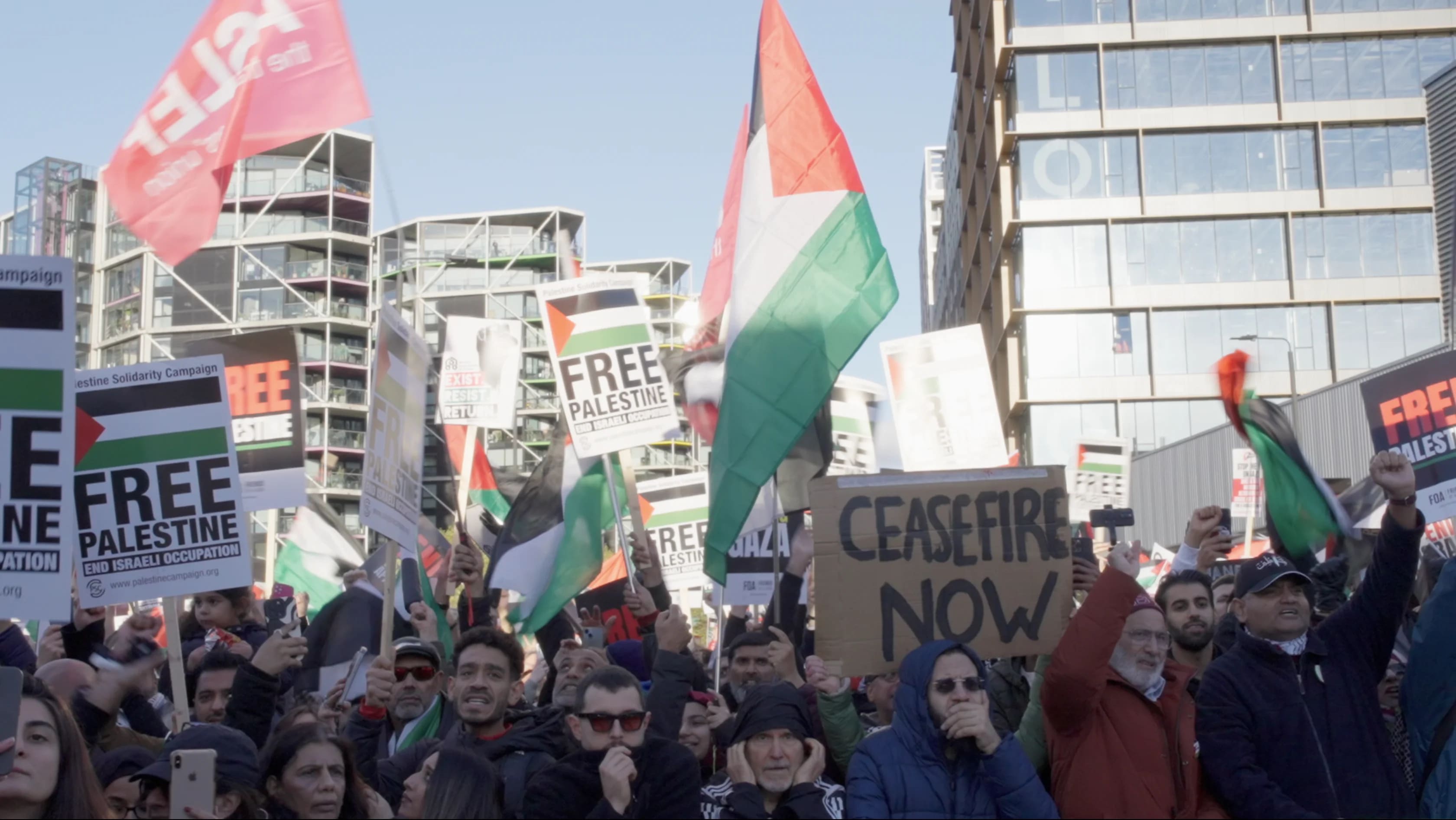 Palestine Piece March - Image 6