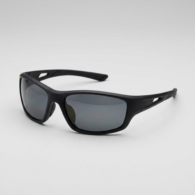 Sports Wrap-Around Sunglasses with Polarized Lenses