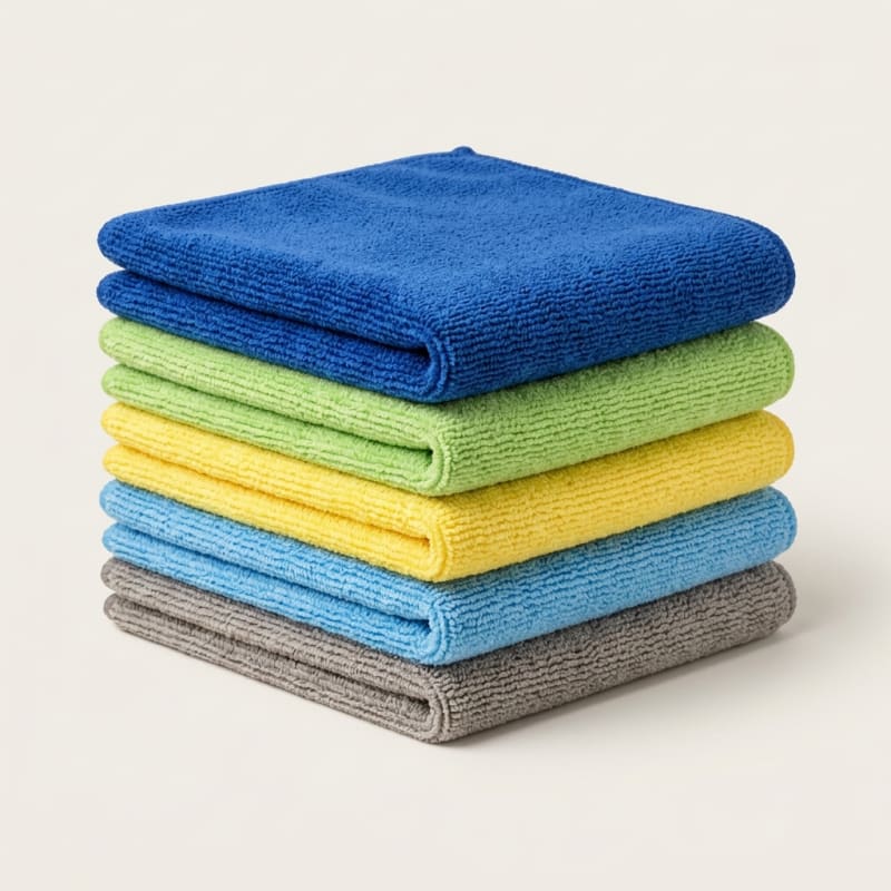 Premium Microfiber Cleaning Cloth Pack of 5