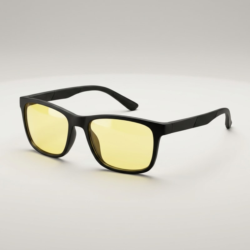 Computer Glasses with Yellow Tinted Lenses for Gaming