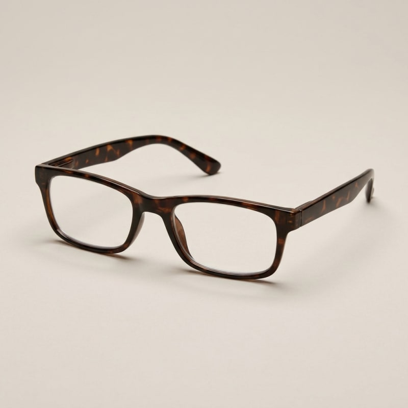 Reading Glasses +2.00 Power Full Rim Plastic Frame