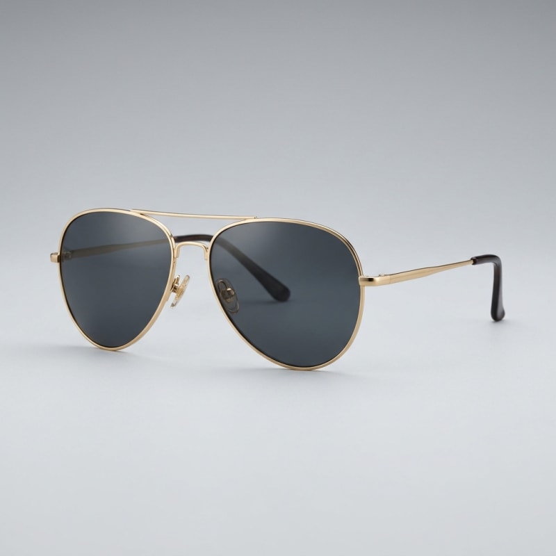 Classic Aviator Sunglasses - Polarized UV400 Protection