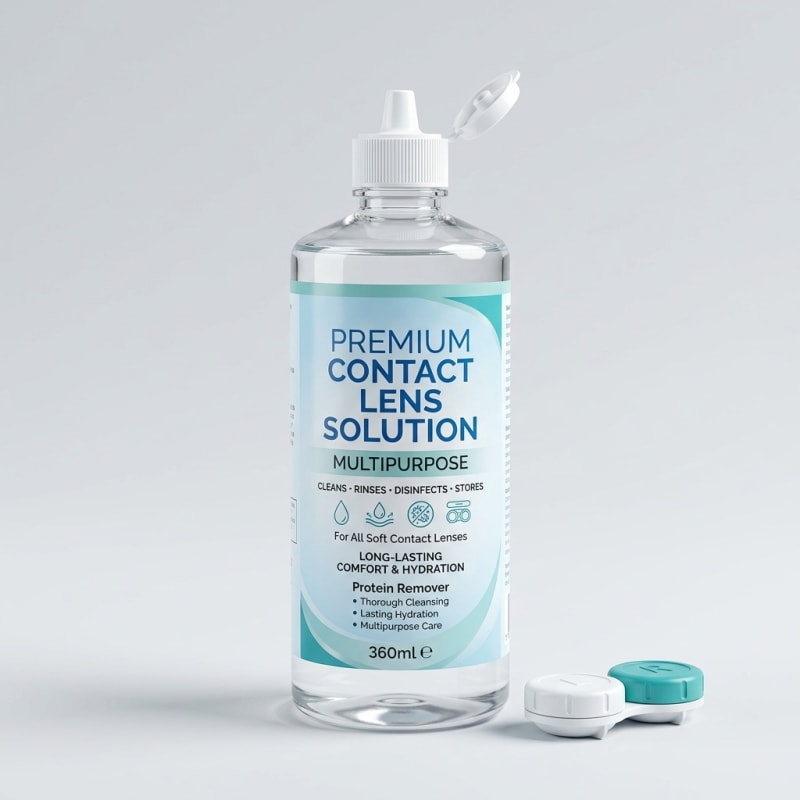 Premium Contact Lens Solution - Multipurpose 360ml