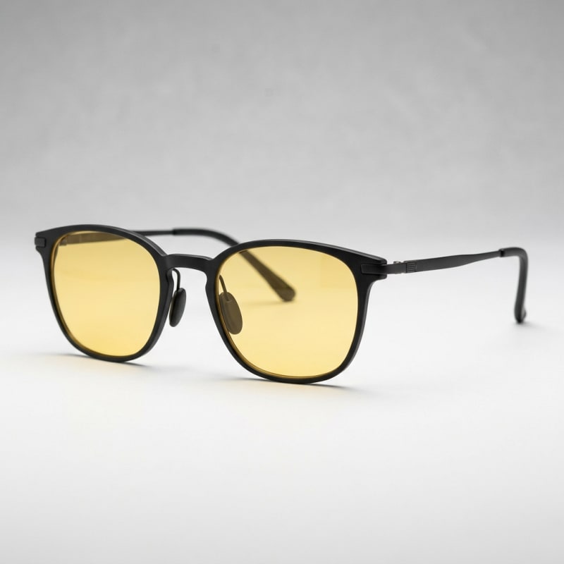 Night Driving Glasses - Yellow Tinted Anti-Glare Lenses