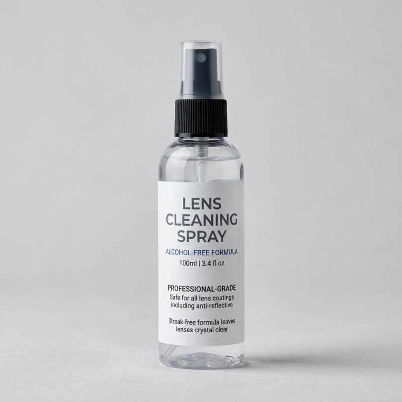 Lens Cleaning Spray - Alcohol-Free Formula - 100ml