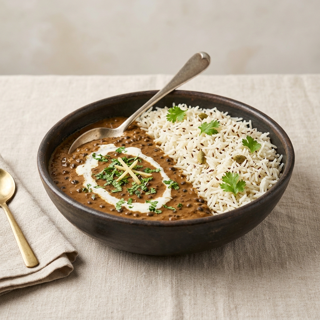 Dal Makhani with Jeera Rice
