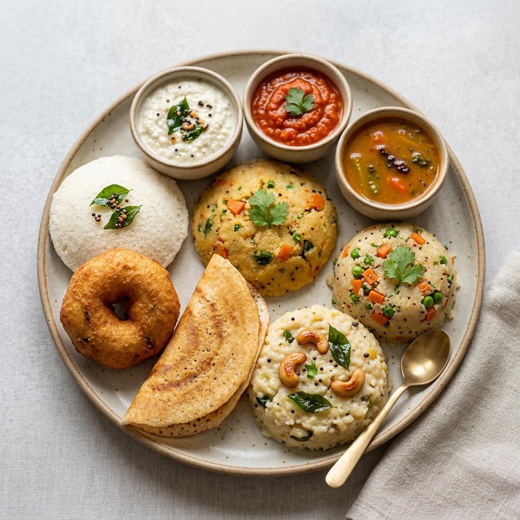 Mini Tiffin Combo - 6 Varieties Sampler Platter
