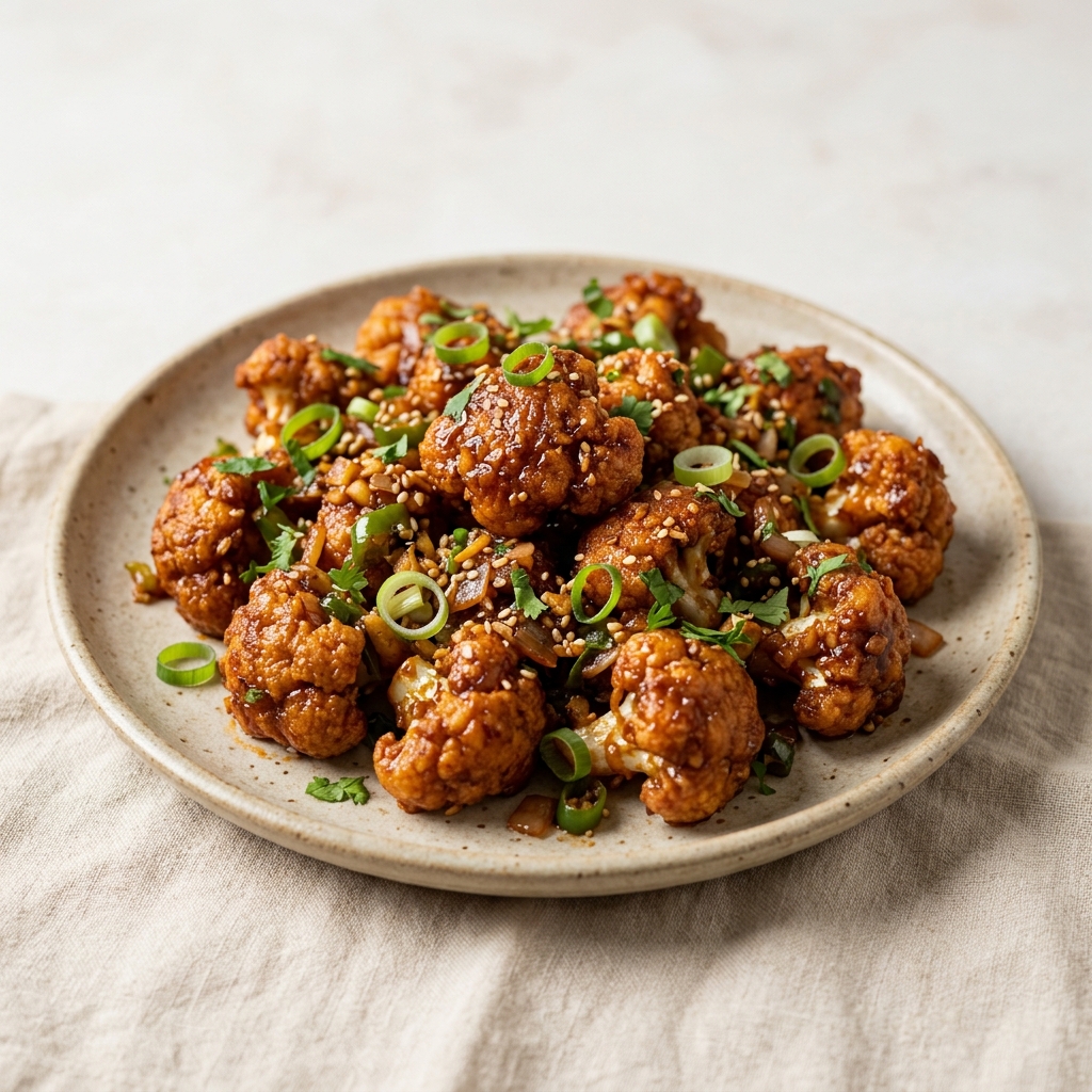 Gobi Manchurian Dry - Crispy Cauliflower Starter