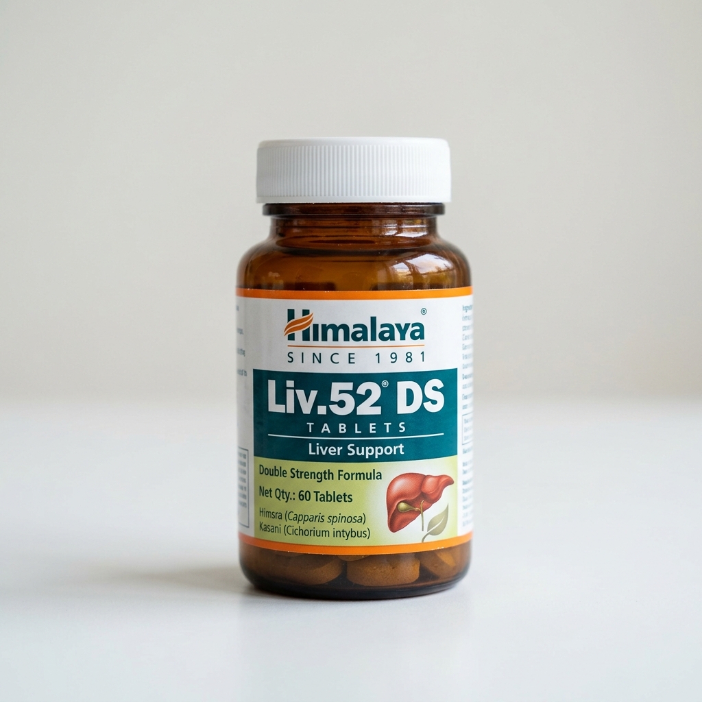 Himalaya Liv.52 DS Tablets - 60 Tablets for Liver Health