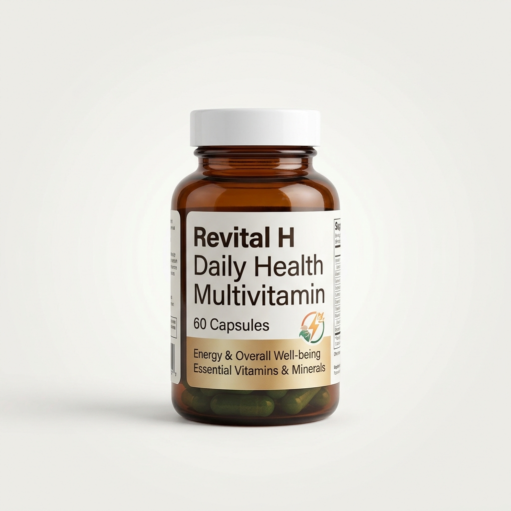 Revital H Daily Health Multivitamin - 60 Capsules