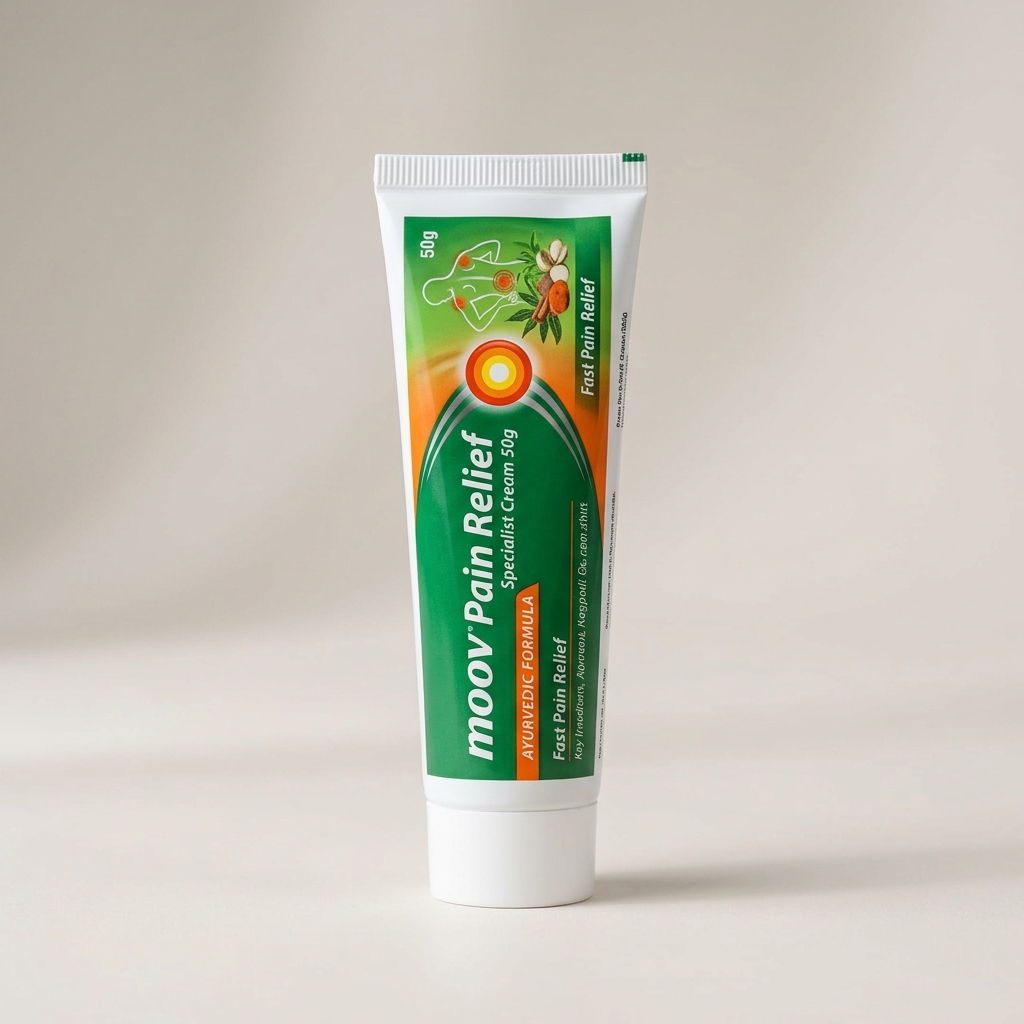 Moov Pain Relief Specialist Cream 50g - Ayurvedic Formula